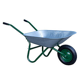 Тачка садова одноколісна 65 л 100 кг колесо 14", GRAD 5055785