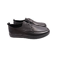 Туфлі чоловічі Copalo чорні натуральна шкіра 255-23DTC 43 HR, код: 7779909