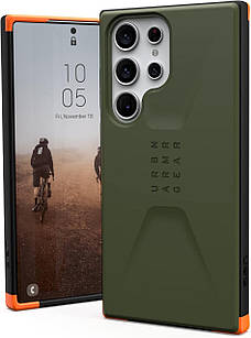 Оригінальний чохол UAG Civilian Series Olive Drab для Samsung Galaxy S23 Ultra SM-S918
