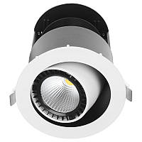 Светильник потолочный led встроенный Brille 24W LED-57 Черный HR, код: 7272974