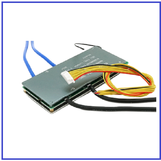 BMS плата Leiba LiFePo4 24V 8S 100A алюмінієвий радіатор, фото 1