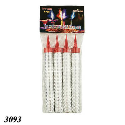 Свічка тортова Фонтан 100 мм 4шт.