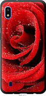 Чехол tpu черный Endorphone Samsung Galaxy A10 2019 A105F Красная роза (529b-1671-26985) BS, код: 7952294