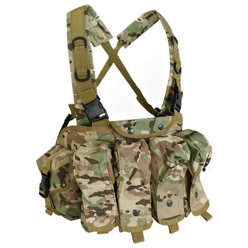 Жилет тактичний AOKALI Outdoor A69 Camouflage CP