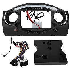 Штатний комплект перехідна рамка BMW Mini Hatch R50 2000-2006 + адаптер живлення (1234-FST) 9"
