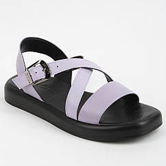 Босоніжки жіночі шкіряні 339641 р.41 (26) Fashion Фіолетовий, 8346155 — 627