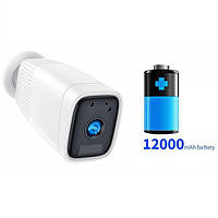Wifi камера с большим аккумулятором 12 000 мАч Sdeter B-12, уличная, с записью на SD карту до BS, код: 1597040