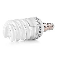 Лампа энергосберегающая Brille Стекло 13W Белый 128091 HR, код: 7264397