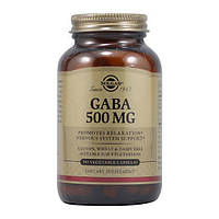 Аминокомплекс Solgar GABA 500 mg 100 Veg Caps HR, код: 7519116