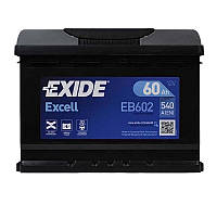 Акумулятор автомобільний Exide Excell 60Ah (540EN) (EB602)