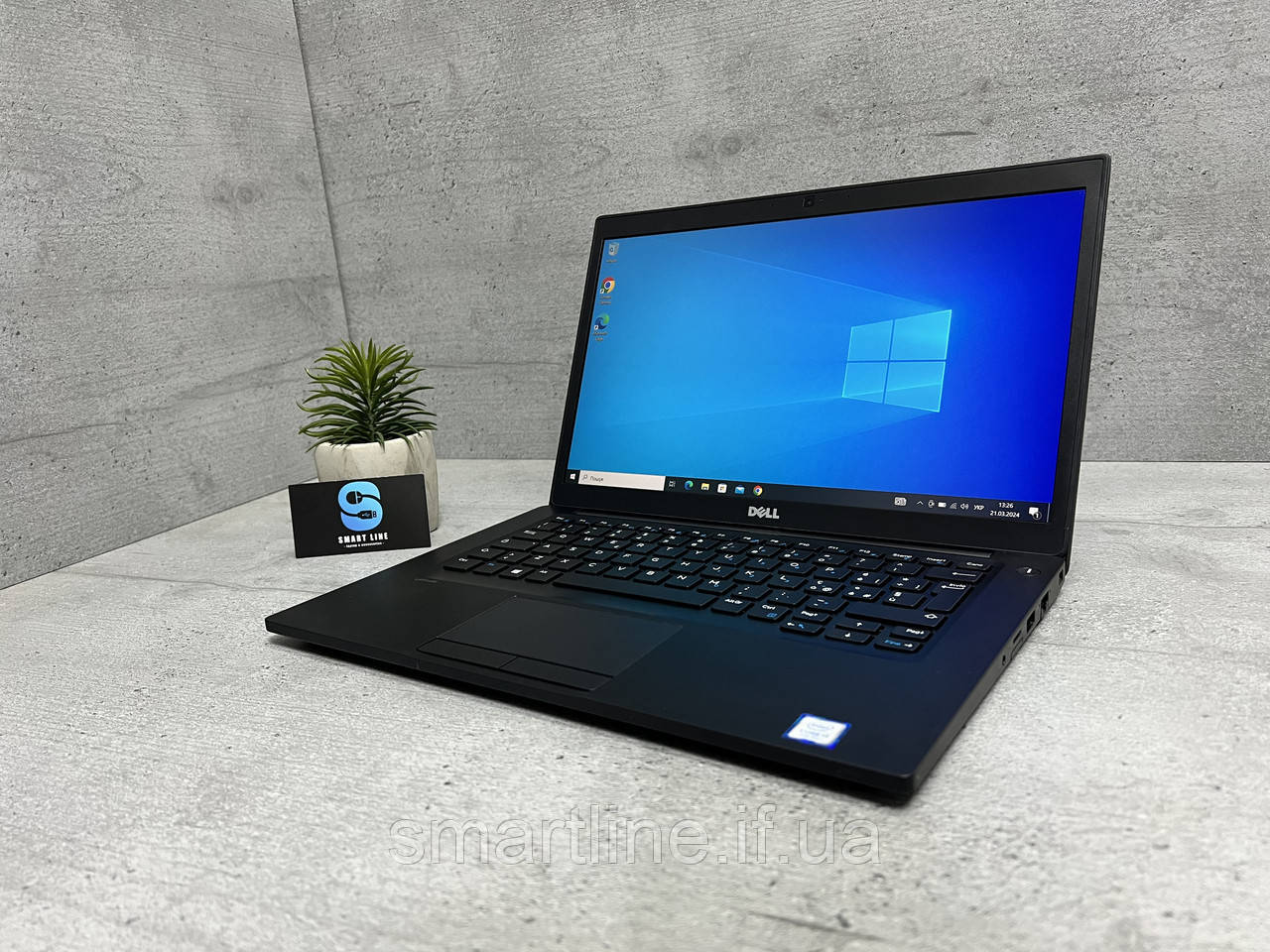 I5-7300U 256gb ddr4 ssd ips 14" Стильний ноутбук Dell Делл 7480, фото 1