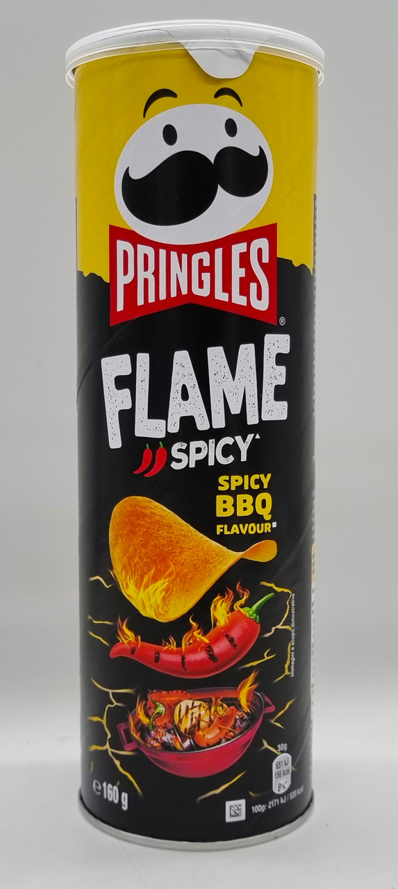 Чіпси Pringles Flame Spicy BBQ Вогненно гострий 160г