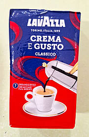 Кава Lavazza Crema e Gusto Classico 250 г мелена