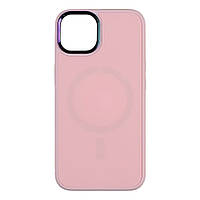 Чехол TPU Foggy with Magsafe Apple Iphone 13 Pro Max Pink HR, код: 8150496