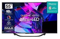 Телевизор 55 дюймов Hisense 55U7KQ (4К Smart TV QLED 144Гц T2/S2)