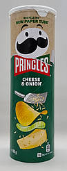 Чіпси Pringles Cheese & Onion Сир та Цибуля 165г
