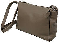 Женская кожаная сумка на плечо Borsacomoda Бежевая HR, код: 8370824