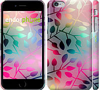Пластиковый чехол Endorphone на iPhone 6s Plus Листья (2235c-91-26985) BS, код: 1825385