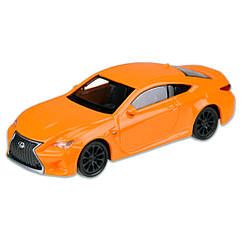 Машина металева LEXUS RC WELLY 44050CW масштаб 1:43 Жовтогарячий BS, код: 7689318