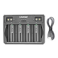 Зарядное устройство LiitoKala Lii-d4 для Ni-MH Ni-CD Li-ION КРОНА BS, код: 8062201