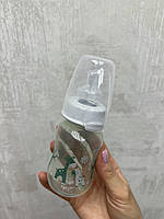 Бутылочка ортодонтическая антиколиковая Nip (125 мл) зеленый ht