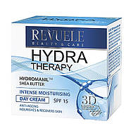 Интенсивно увлажняющий дневной крем для лица Hydra Therapy Revuele 50 мл BS, код: 8163680