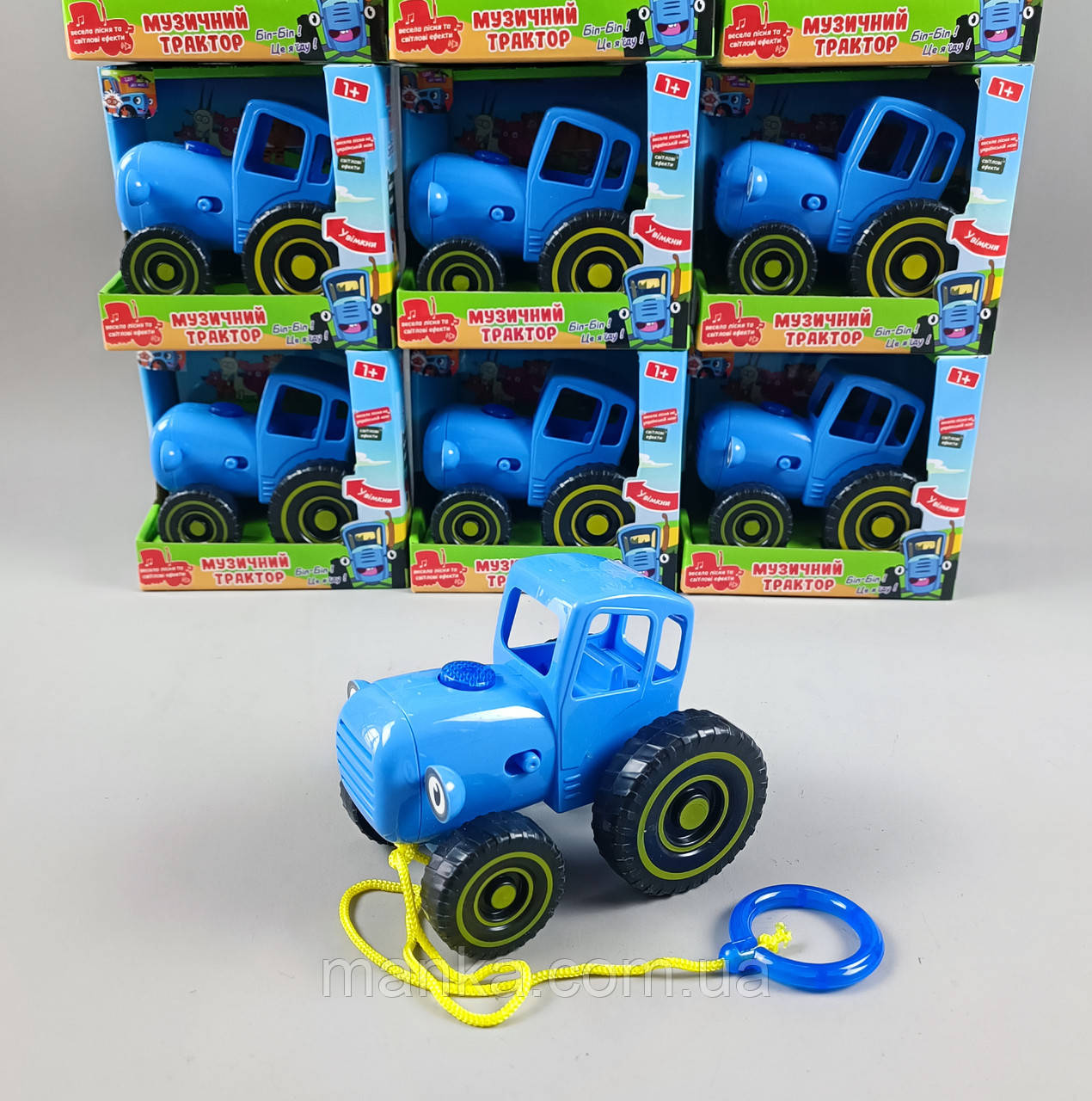 Музична іграшка Синій трактор TK Group  11203 Озвучено українською