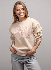 Світшот жіночий 341534 M Fashion Бежевий, 8239017 — 184