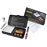 Точні електронні ваги для ювелірних виробів CX-Toolbox 200г, Мільіграмові ваги, Точні ваги IH-247 для прикрас, фото 5