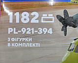 Конструктор IBLOCK PL-921-394  Самолет АН-70 Армія ЗСУ 1082 детали швидка відправка, фото 10