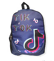 Рюкзак молодежный с принтом iBag TikTok Синий (IBR112Z) HR, код: 6640016