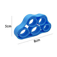 Тренажер для пальців синій 3,6 кг. Еспандер кистьовий для розвитку пальців. Еспандер для рук, фото 2