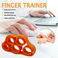 Тренажер для пальців синій 3,6 кг. Еспандер кистьовий для розвитку пальців. Еспандер для рук, фото 6