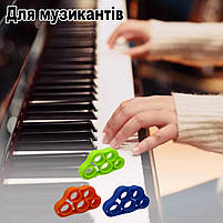 Еспандер кистьовий для розвитку пальців. Тренажер для пальців чорний 5 кг. Еспандер для рук, фото 8