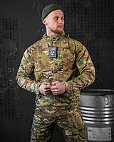Тактическая весенняя водоотталкивающая куртка мультикам мембрана военная мужская армейская куртка зсу