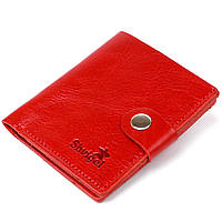 Женское кожаное портмоне Shvigel 16482 Красный BS, код: 7487340