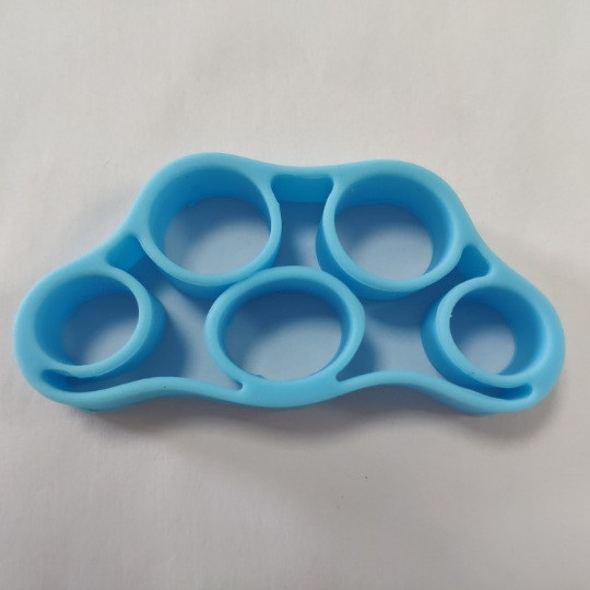 Тренажер для пальців синій 3,6 кг. Еспандер кистьовий для розвитку пальців. Еспандер для рук, фото 1