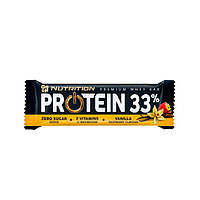 Протеиновые батончики GO ON - Protein Bar 33% (Без сахара) - 50 грамм Ваниль-малина