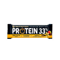 Протеїнові батончики GO ON - Protein Bar 33% (Без цукру) - 50 грам Ваніль-малина