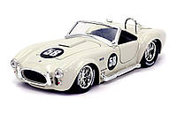 Авто модель Шелби Кобра 1/24 Jada Toys BigTime Muscle 1965 Shelby Cobra 427 S/C