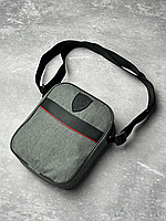 Мессенджер Ferrari барсетка феррари лого сумка Брендовая барсетка черная на плечо лого микс феррари