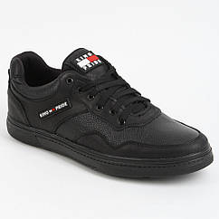 Кеди чоловічі шкіряні 339612 43 (28) Fashion Чорний, 7880080 — 434