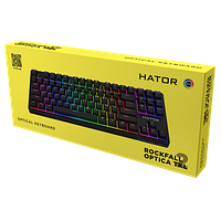 Клавиатура HATOR Rockfall 2 Optical TKL Black HTK-730