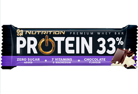 Протеїнові батончики GO ON - Protein Bar 33% (Без цукру) - 50 грам Шоколад