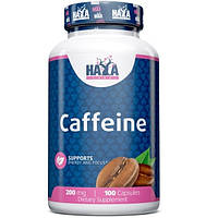 Тонизирующее средство Haya Labs Caffeine 200 mg 100 Caps HR, код: 8319192