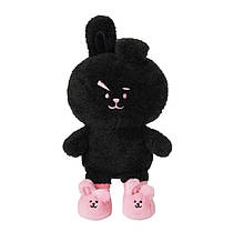 М'яка Іграшка COOKY LUCKY ARMY BT21 Кролик Куки персонаж BTS Чорний (00864)