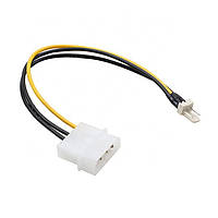 Кабель живлення внутрішній Lucom MoleX-FanPower 3p M M 0.20m(62.09.8149) HR, код: 7455206