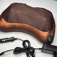 Массажер подушка для шеи Massage pillow, массажная подушка с подогревом для шеи