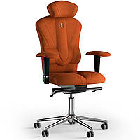 Кресло KULIK SYSTEM VICTORY Ткань с подголовником без строчки Оранжевый (8-901-BS-MC-0510) KS, код: 1668969