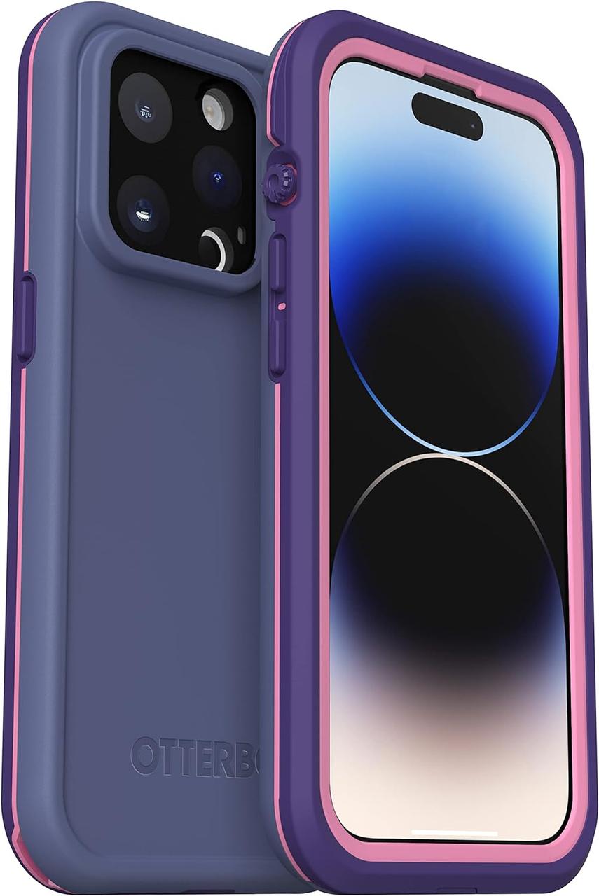 Водонепроникний, протиударний чохол Otterbox FRĒ MagSafe Valor (Purple) для iPhone 14 Pro, фото 1